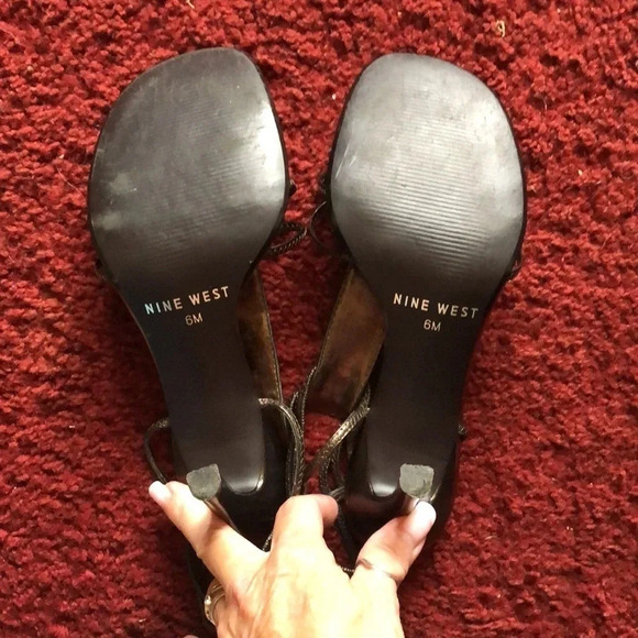 Gladiator strappy heels EUC - Picture 8 of 9